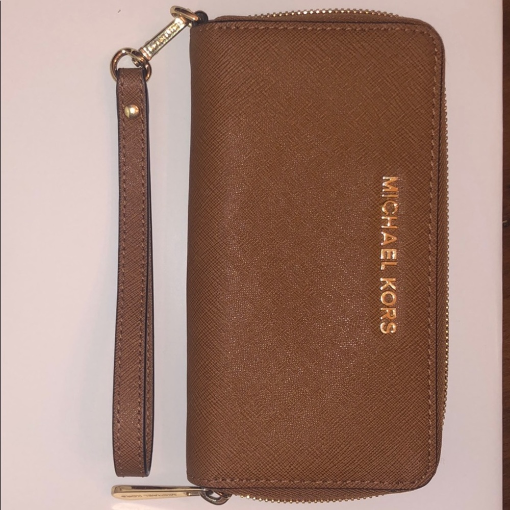 Michael Kori Wristlet Coin Wallet